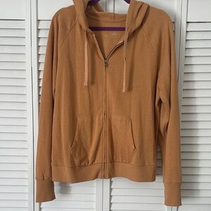 SO Camel Zip-Up Jacket
